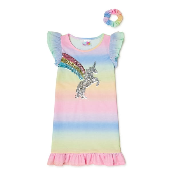 Rainbow Hair Womens Scrunchie Kids Scrunchie Unicorn Hair Tie Rainbow Scrunchie Multicolured Unicorn Hair Unicorn Scrunchie